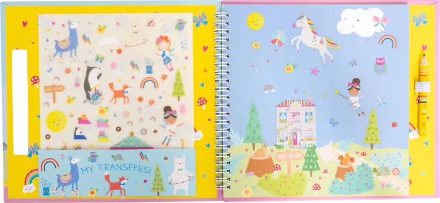 Prepisovacie obrázky – Rozprávková dúha