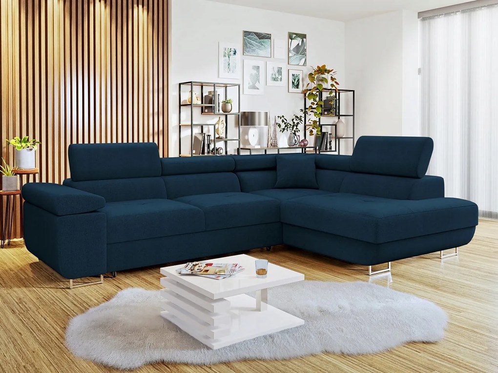 Rohová rozkladacia pohovka Talvio (p) (manila 26)