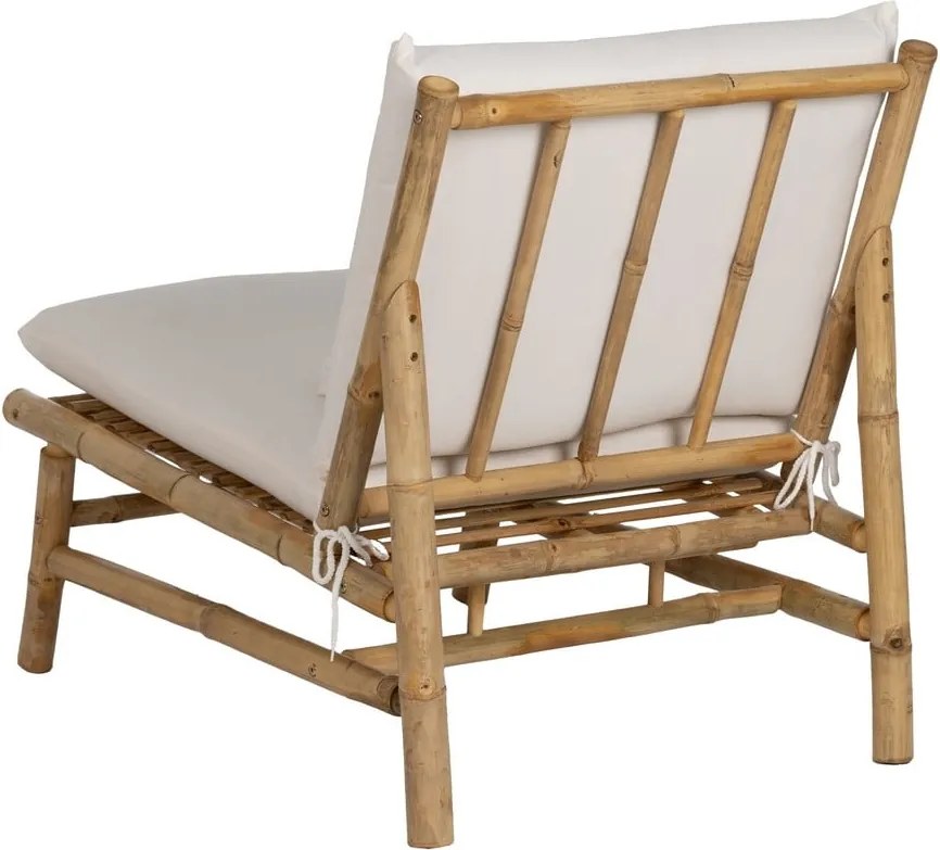 Biele kreslo Bamboo – Ixia