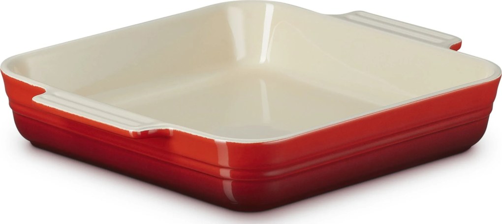 Pečiaca forma Le Creuset štvorcová 23 cm višňová