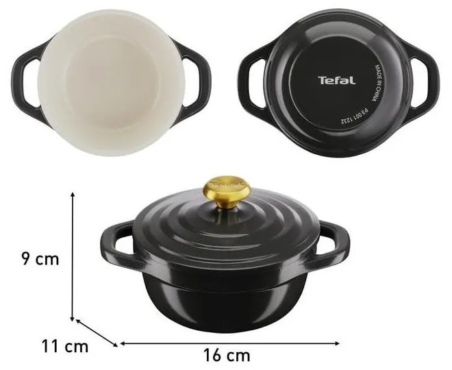 Zapekacie misy v súprave 2 ks ø 11 cm Air Mini – Tefal