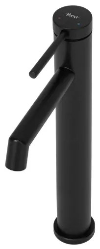 REA-B5320 - Umývadlová batéria FOSS 29,5 cm matná čierna