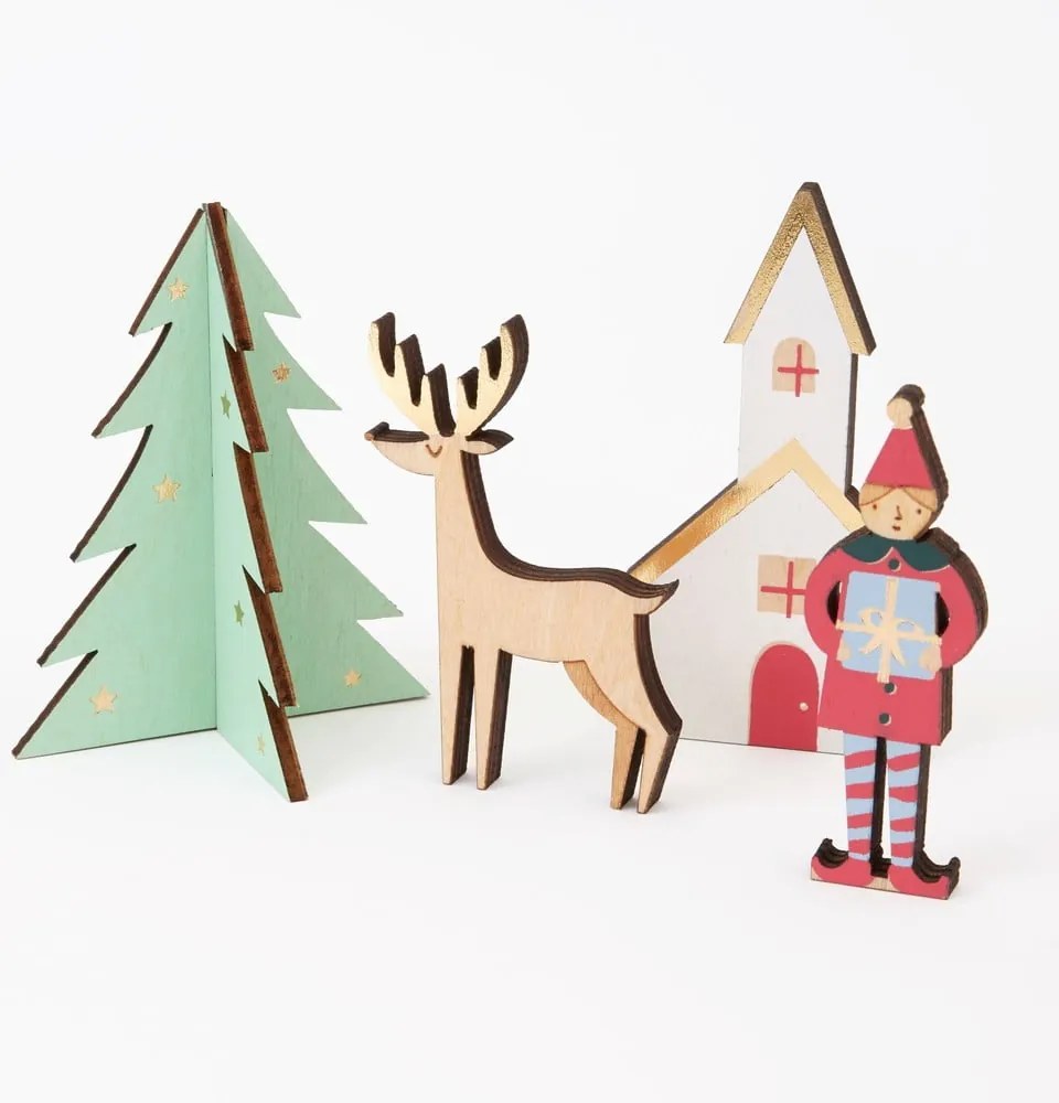 Adventný kalendár Festive Village - Meri Meri