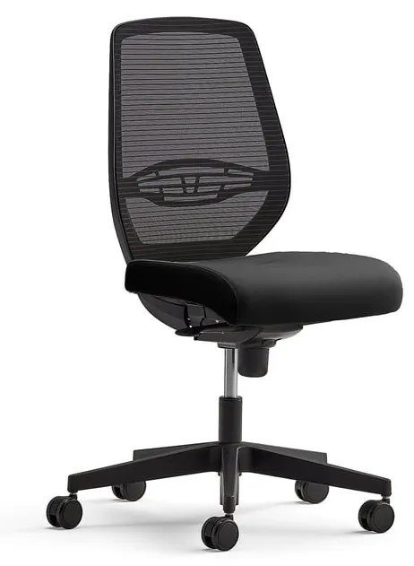 Kancelárska stolička MARLOW, čierny sedák