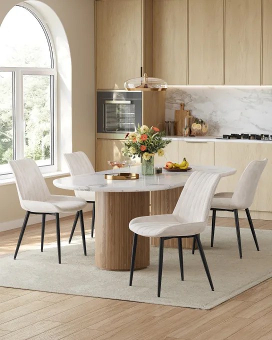 Sada dvoch jedálenských stoličiek LDC090LH01