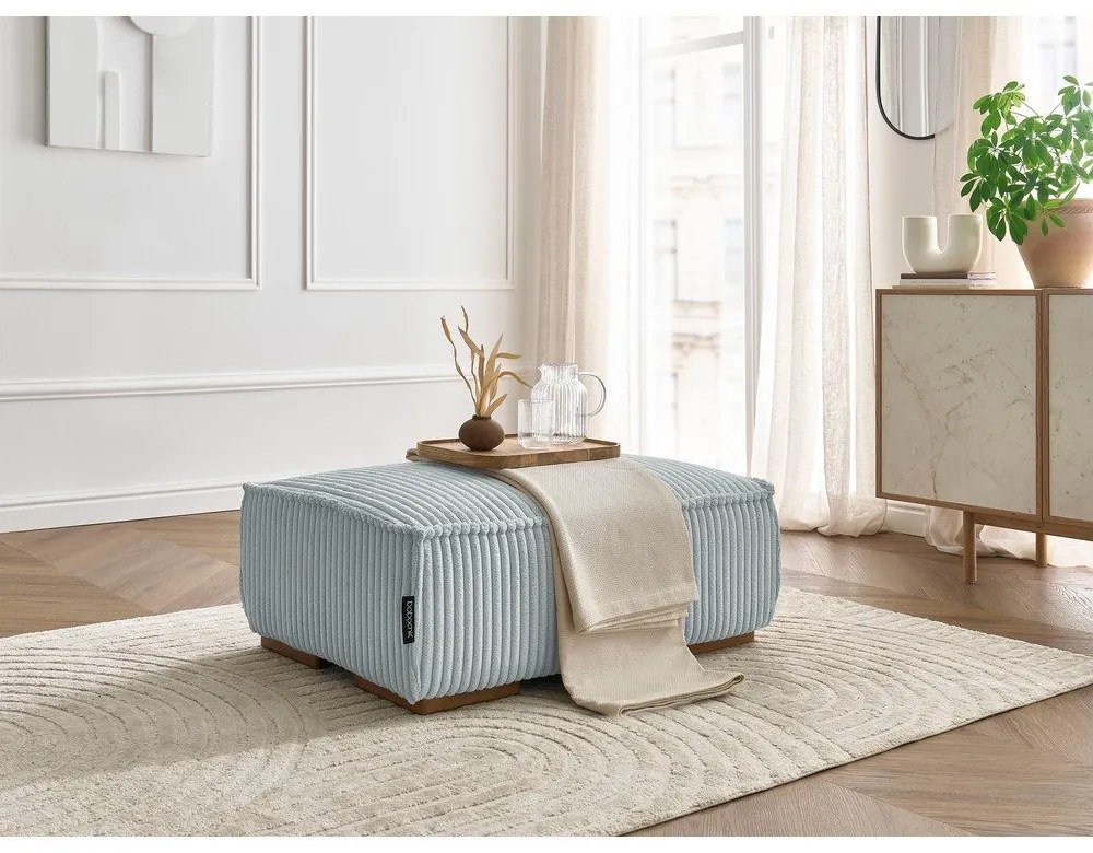 Svetlosivá menčestrová podnožka Chelsea – Bobochic Paris