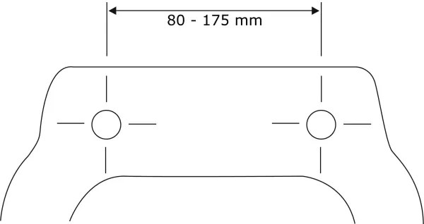 WENKO 23536100-WC WC sedadlo RELIEF 36,5 x 45 cm pestrofarebné/strieborné