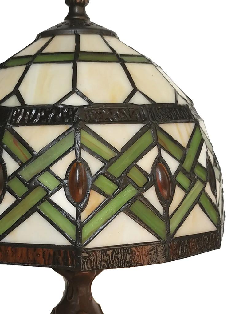 Moderná Tiffany lampa stolná Ø21*33