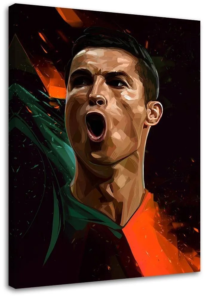 Gario Obraz na plátne Cristiano Ronaldo - Dmitry Belov Rozmery: 70 x 100 cm