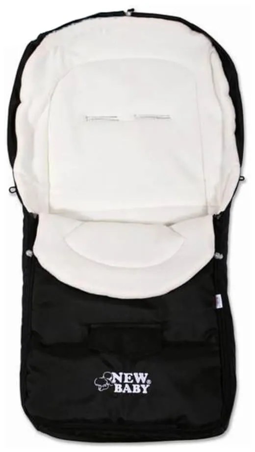 Zimný fusak Classic Fleece black