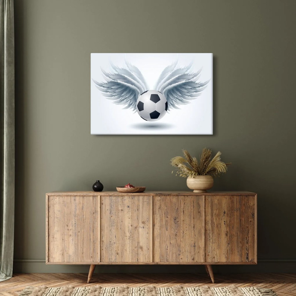 Obraz - Balón s krídlami (90x60 cm)