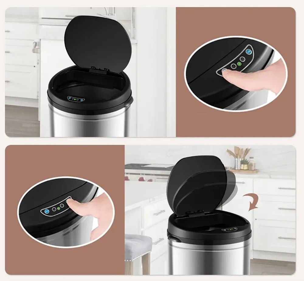 Senzorový odpadkový kôš 30L