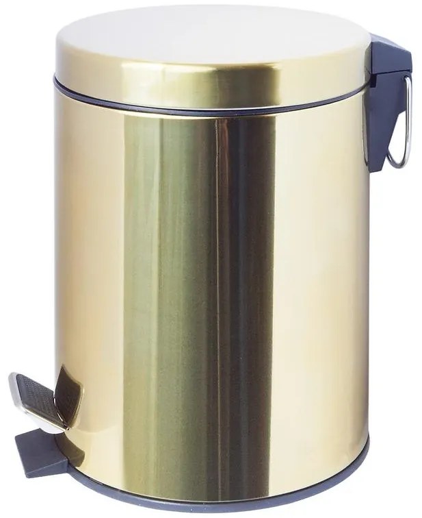 Kôš 3l oceľ zlatá