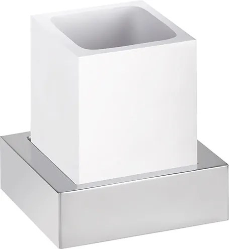 Bemeta Design GAMMA: Držiak kefiek, biela - 145511012