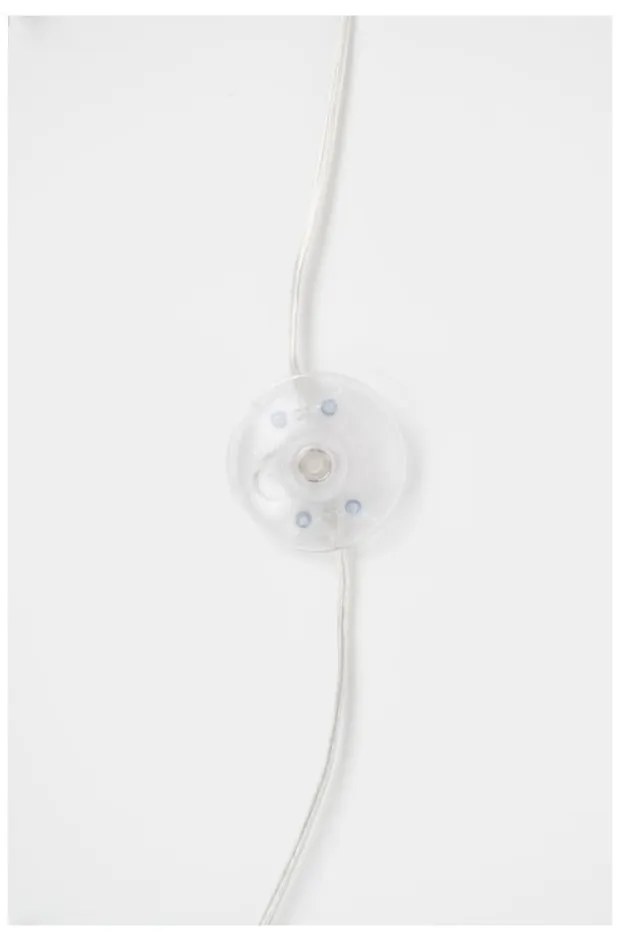 Biela stojacia lampa Zuiver Tripod, ø 50 cm