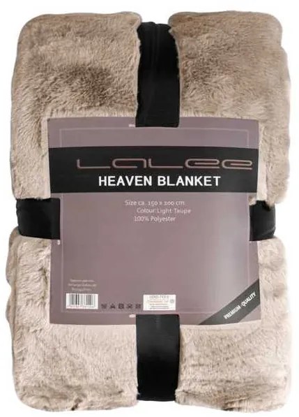 Lalee Deka Heaven Blanket Light Taupe