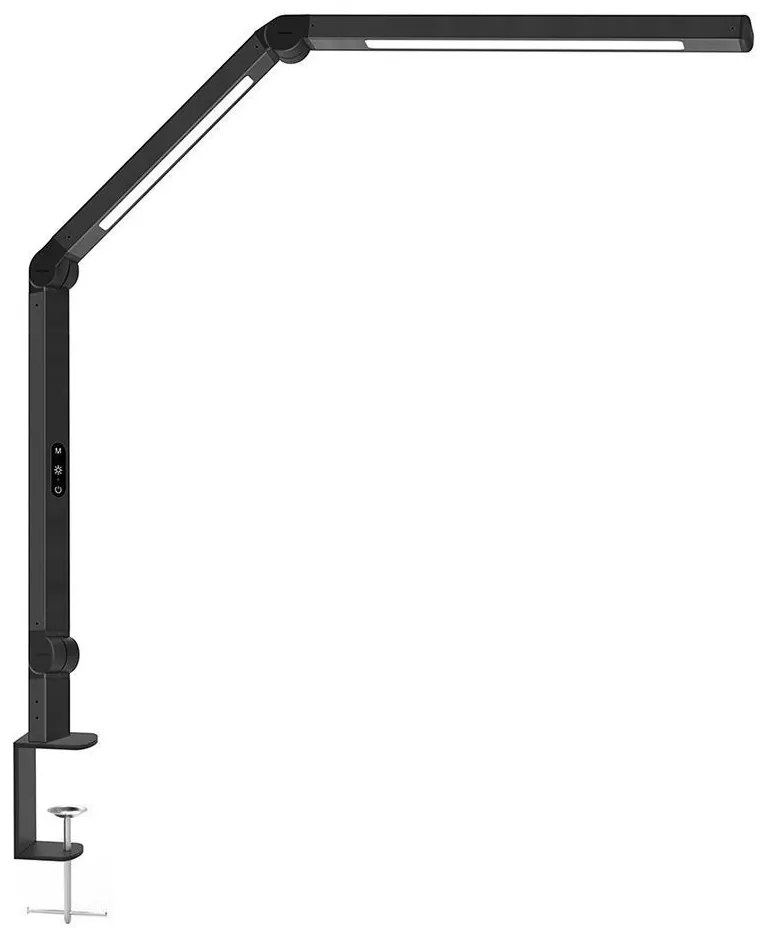 LED Stmievateľná dotyková stolná lampa LED/12W/230V 3000-6500K CRI 92 čierna
