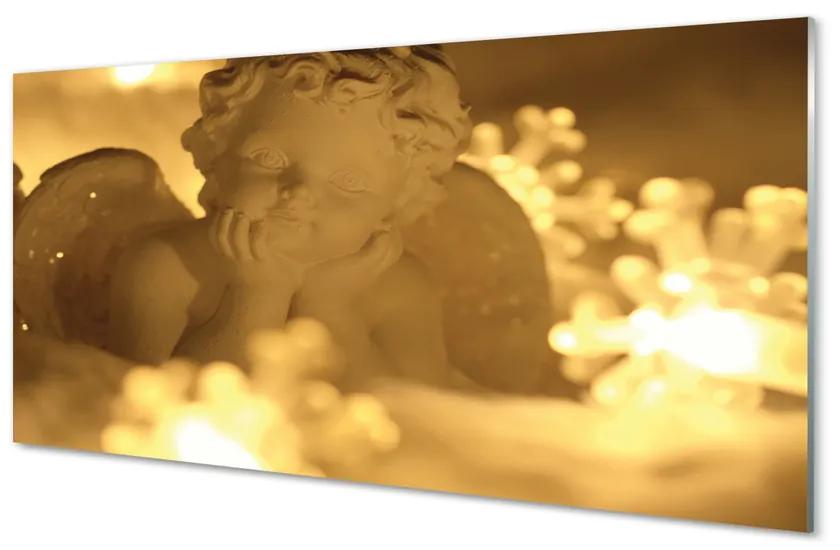 Obraz na akrylátovom skle Ležiaci anjel svetla 125x50 cm