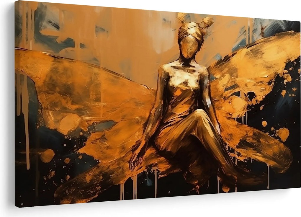 Obraz - Abstrakcia víly (90x60 cm)