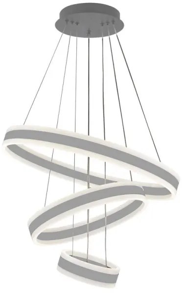 LED Stmievateľný luster na lanku LED/165W/230V 3000-6500K + diaľkové ovládanie