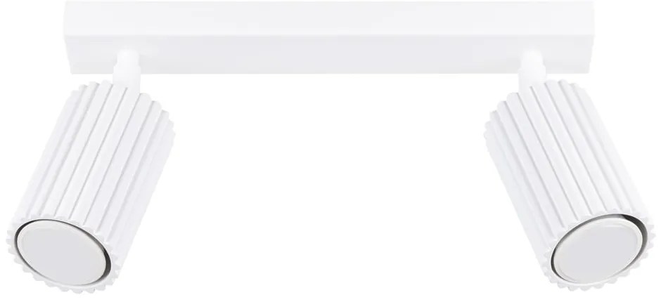 Biele bodové svietidlo 6,5x30 cm Gleam – Sollux