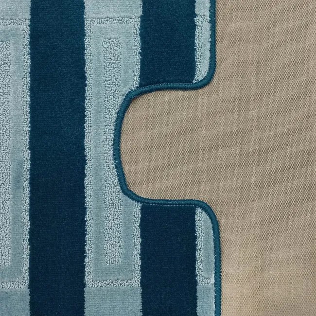 Sada kúpeľňových koberčekov Montana Said XL Deep Lake