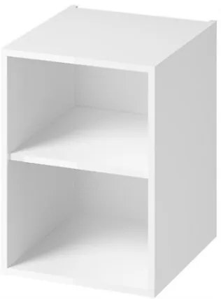 Cersanit Larga, závesná modulárna otvorená skrinka 40 cm, biela, S932-090