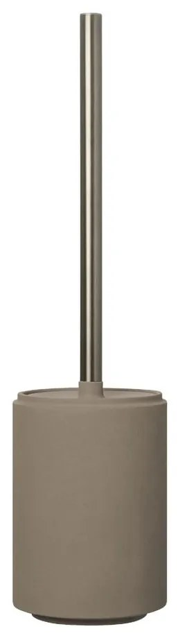 Béžová betónová WC kefa Creto – Blomus