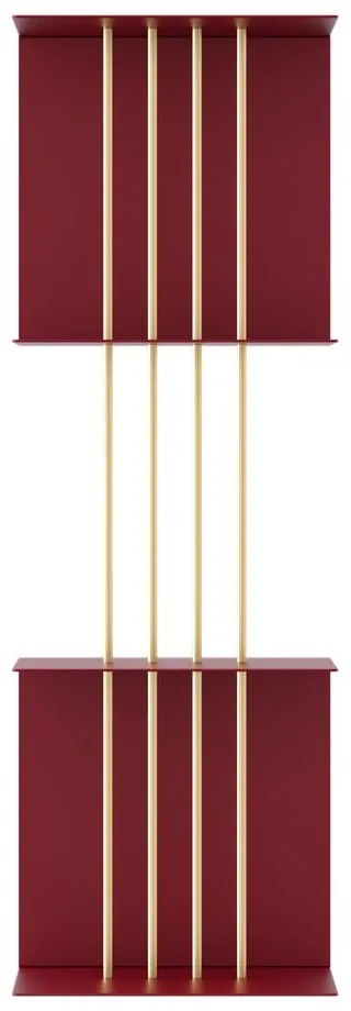 Červená kovová polica Teaser – UMAGE