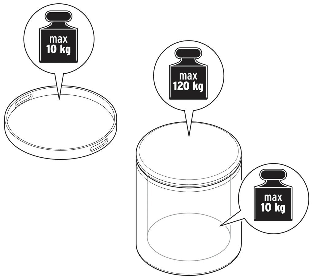 Odkladací stolík s podnosom a možnosťou sedenia