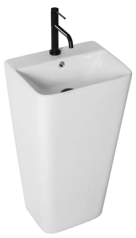 REA Aris voľne-stojace umývadlo, 83 x 44 cm, biela, REA-U5637
