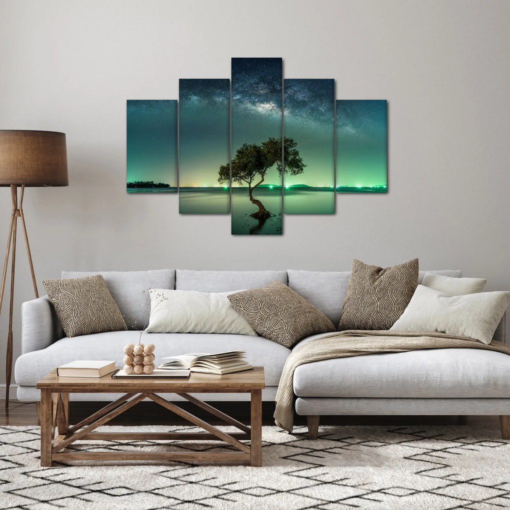 Obraz nočného neba (150x105 cm)