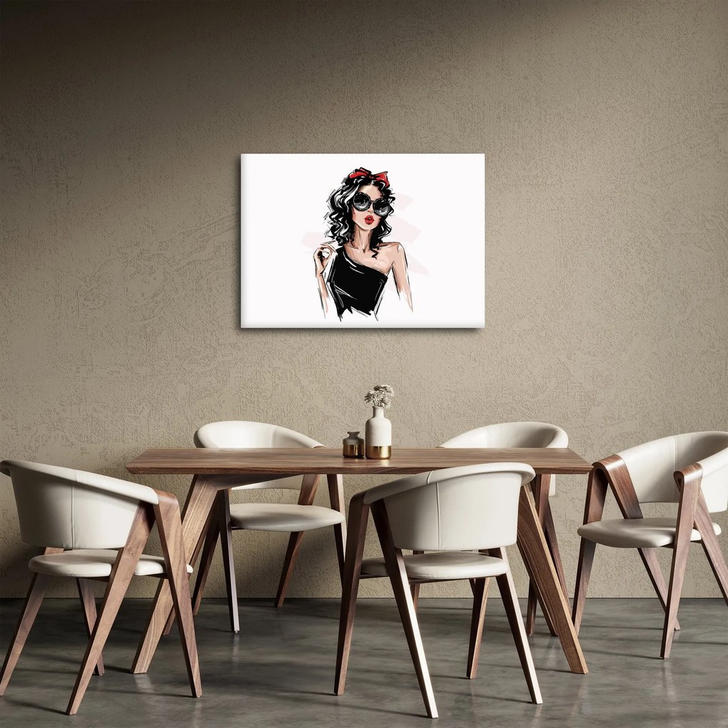 Obraz - Fashion woman (70x50 cm)