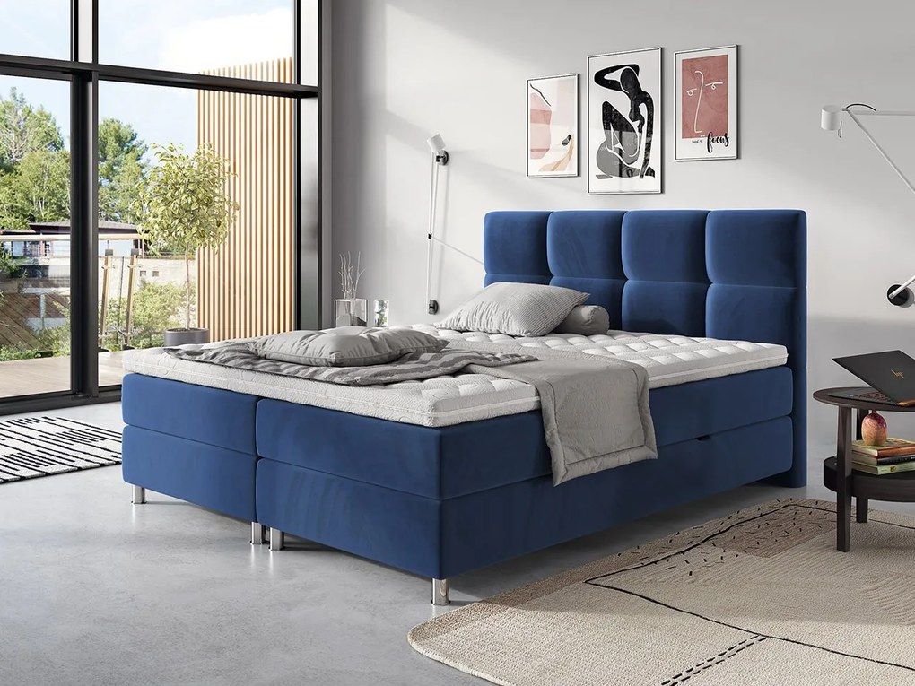 Manželská posteľ Boxspring 180 cm Amarydia (fresh 11). Vlastná spoľahlivá doprava až k Vám domov. 1054289