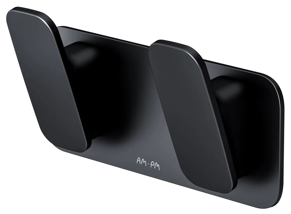 Háčik na uteráky AM.PM Inspire 2.0 AIB35622 dvojitý, čierny