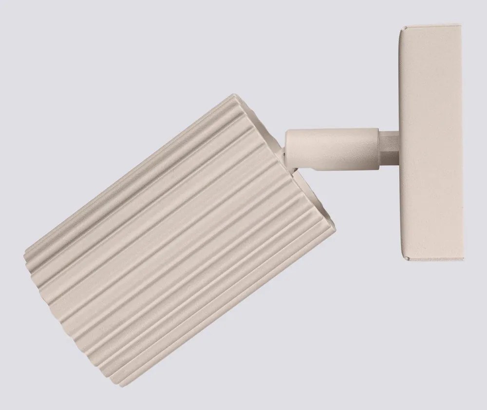 Taupe kovové bodové svietidlo 8x16 cm Gleam – Sollux