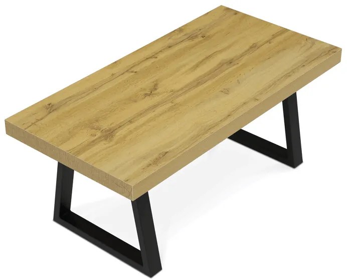 Autronic BONTEC Konferenčný stolík 120x60cm, lamino, sivý dub, CT-R5212 GREY Farba: Šedá