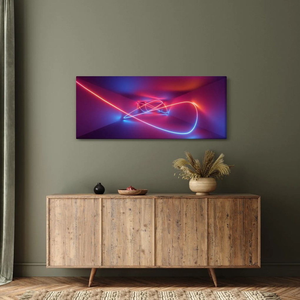 Obraz modernej abstrakcie (120x50 cm)