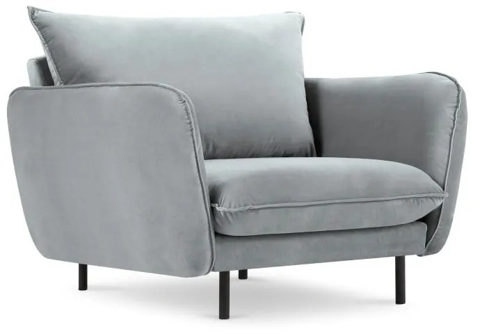 Svetlosivé kreslo Cosmopolitan Design Vienna