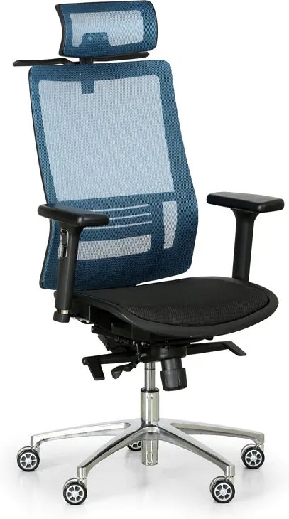 Kancelárska stolička ATOL, modrá
