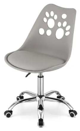 Bestent Kancelárska stolička šedá škandinávsky štýl PAW Basic