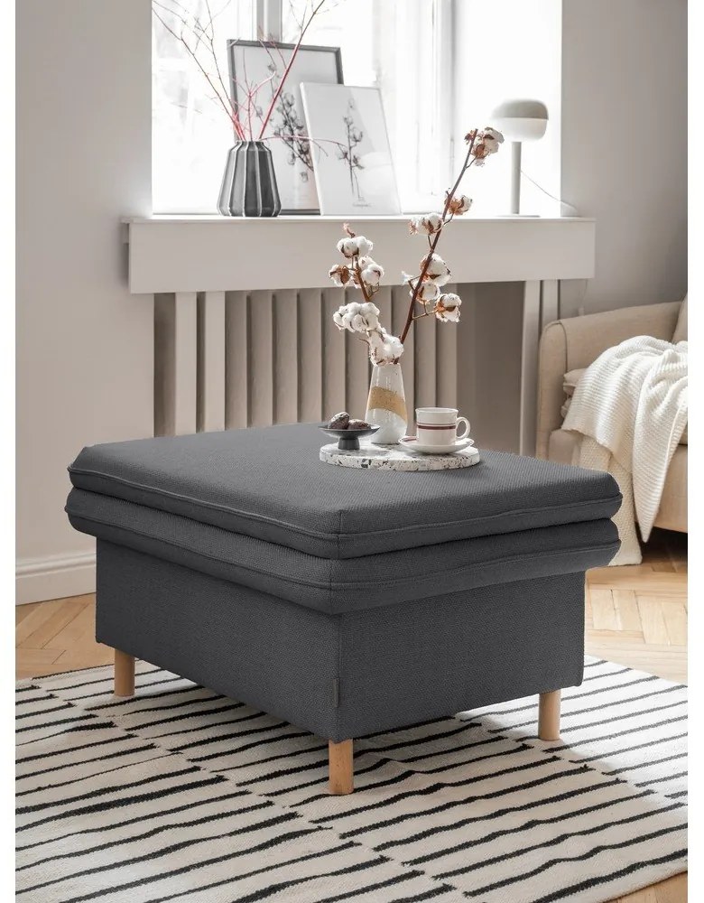 Tmavosivá podnožka Simon – Miuform