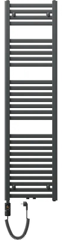 Mexen Hades, elektrické vykurovacie teleso 1500 x 400 mm, 600 W, antracitová, W104-1500-400-2600-66