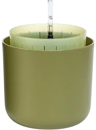 Plastia Samozavlažovací kvetináč Tolita Air zelená, pr. 16 cm, pr. 16 cm