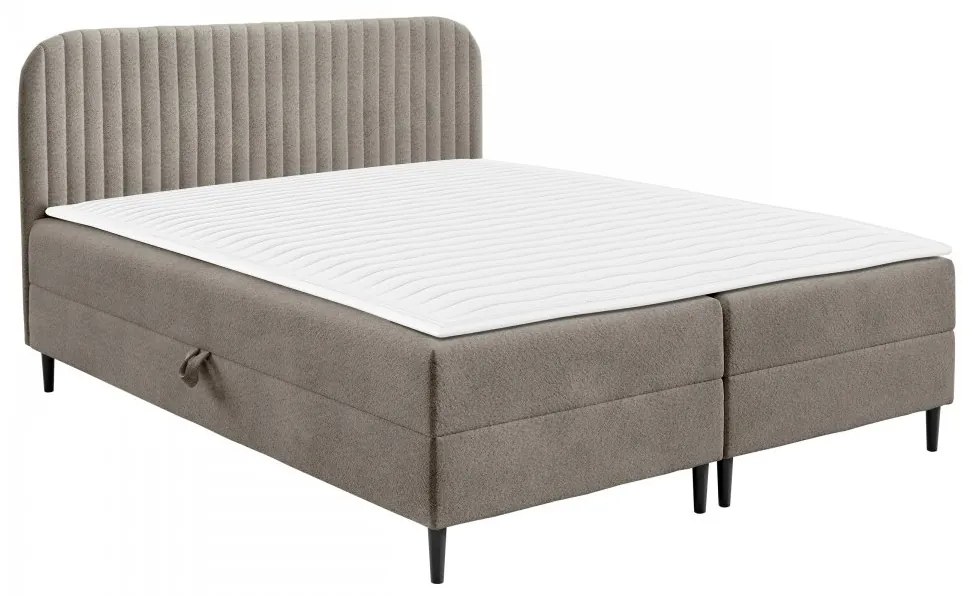 Kontinentálna posteľ Centina 1, Rozmer postele: 200x200, Dostupné poťahy: Coral 75