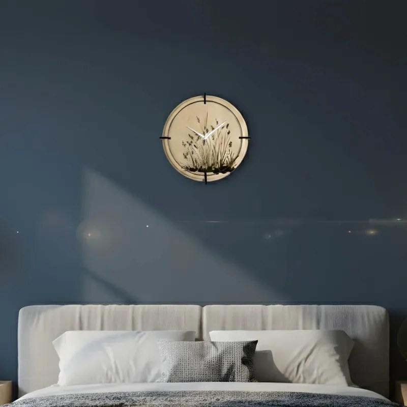 Drevené nástenné hodiny javor – tichý chod, prírodný dizajn | SENTOP HDF0587-MAPLE