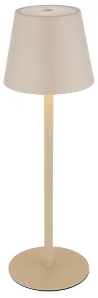 Globo 58488S - LED stmievateľná dotyková nabíjateľná vonkajšia lampa VANNIE 3W/5V IP54 1800 mAh