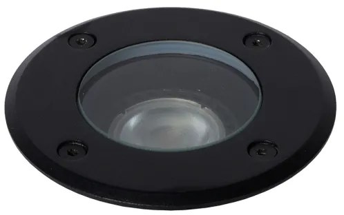 Lucide 11801/01/30- Vonkajšie zápustné svietidlo BILTIN 1xGU10/35W/230V IP67 čierna