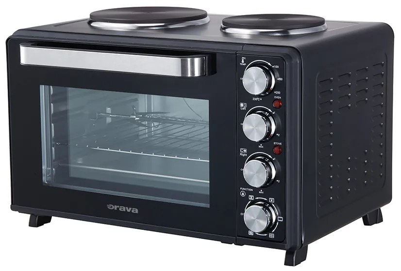 Orava Elektra-X30 elektrická rúra s platňami