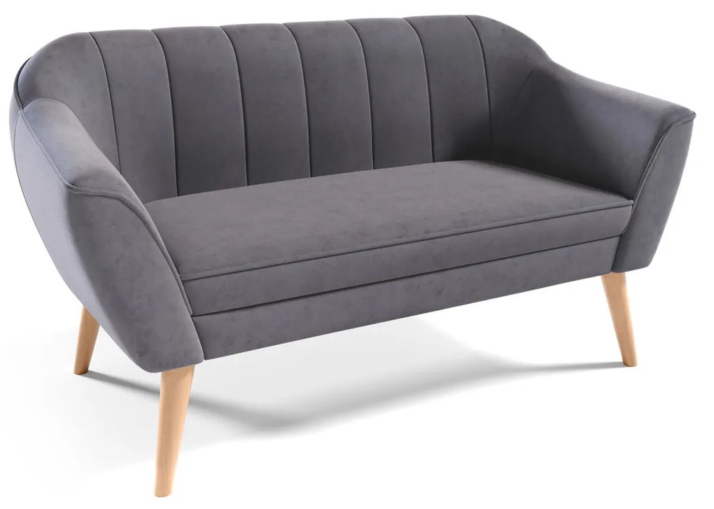 Pohovka MERIDA 184 Čierna